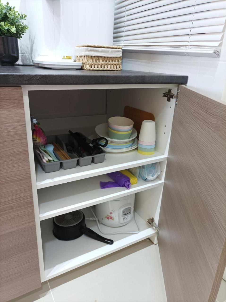 Japandi Family Play With Slide Bunk Bed Apartment Kajang